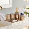 Bathroom Accessory Sets Bathroom Accessories 6 Piece Set Soap Dispenser Gargle Cup Toothbrush Holder Wedding Gifts for Vanity Bathroom Decor view 2