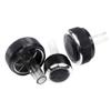 3x HVAC Control Knobs Compatible With A4 1999-2007 Replacement Climate Control Switch view 2