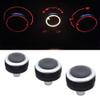 3x HVAC Control Knobs Compatible With A4 1999-2007 Replacement Climate Control Switch view 4