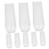 CIYODO 8pc Small Plastic Wine Cups Green Cup Sets Home Juice Hot Party Wedding Shatterproof for Salads Cold Water view 1