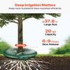 VEVOR Tree Watering Bag Slow Release, 4 Pack 20 Gallons Tree Watering Bags/Ring, Reusable Refillable Tree Irrigation Ring Water Bags, Heavy Duty Watering System for Shrub Tree Root Drip Irrigation view 2