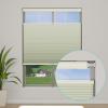Changshade No Drill Custom Top Down Bottom Up Cellular Shades, No Tools Blackout Cordless Honeycomb Shades for Home,Thermal Insulation Blinds for Bedroom,Office,Living Room,Easy to Install view 1