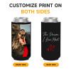 100 Pack Bulk Custom Birthday Slim Can Cooler Personalized Insulated Neoprene Bottle Sleeves, Anniversary Decorations and Birthday Party Favors Gifts for Women & Men view 4