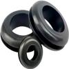 DSWMY Silicone Hole Plug Cover,10pcs Rubber Grommet 10/12mm Blanking Hole Wiring Cable Gasket Rubber Seal Assortment Set for Protects Wire Cable Hardware Tools(4mm 10pcs) view 1