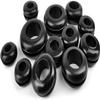 DSWMY Silicone Hole Plug Cover,10pcs Rubber Grommet 10/12mm Blanking Hole Wiring Cable Gasket Rubber Seal Assortment Set for Protects Wire Cable Hardware Tools(4mm 10pcs) view 3