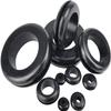 DSWMY Silicone Hole Plug Cover,10pcs Rubber Grommet 10/12mm Blanking Hole Wiring Cable Gasket Rubber Seal Assortment Set for Protects Wire Cable Hardware Tools(4mm 10pcs) view 4