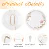 Bilillo 8 Pack Plate Hangers for the Wall, Suitable 10-14 inch Art Plate view 3