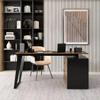 54.3 in. Enigmatic L-Shaped Desk with Surprise Compartments and Quirky Drawers AL94110 view 4