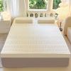BIWKONI Natural Latex Mattress Topper, Large Size, 2 Inch 3 Inch Thick, Medium Firm Latex Mattress Partition Support, White,7.5cm Thick,200 * 220cm view 1