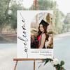 Graduation Party Welcome Sign, Photo Graduation Poster, Graduation Decorations, Grad Party Sign, Grad Welcome Sign, Graduation gift for best friend, Graduation gift for daughter, sister, brother - 1 view 1