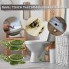 Decorative Toilet Bolt Cover, Cute Ceramic Turtle Toilet Bolt Cover Decoration, Toilet Bottom Bolt Cover (2pc) (K2PCS) view 2