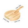 Dough Presser, Wooden Dough Press Tool Dumpling Skin Maker, Wood Tortilla Press Taco Corn Maker Pressing Tool Manual Dumpling Wrapper Home Dumpling Skin Making Moldes Kitchen Tool view 4