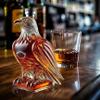 Eagle Whiskey Bottle, Eagle Shape Whiskey Decanter, Unique Decorative Glass Decanter, Eagle Decanter Wine Gifts for Whiskey Lovers, Dad, Husband and Boyfriend view 2