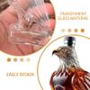Eagle Whiskey Bottle, Eagle Shape Whiskey Decanter, Unique Decorative Glass Decanter, Eagle Decanter Wine Gifts for Whiskey Lovers, Dad, Husband and Boyfriend view 3