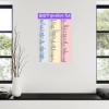 100 Preposition List Poster English Educational Poster Canvas Painting for Living Room Bedroom Decor 08x12inch(20x30cm) Unframe-style view 4