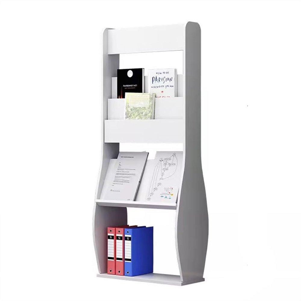 GAZOGJ Newspaper Racks Magazine Stand Floor-Standing Magazine Rack Leaflet Display Racks Vertical Data Racks Floor Books and Newspaper Racks Brochure Display Stand Magazine Rack,