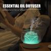 Humidifiers for Bedroom Home, Mist Top Fill Desk Humidifiers,Cool Mist Humidifier with Auto Shut Off and 7 Color LED Night Lights, 400ml view 2