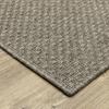 Oriental Weavers Caicos Area Rug CA01N Casual Grey Solid 9'10" X 12'10" Rectangle view 2