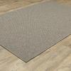 Oriental Weavers Caicos Area Rug CA01N Casual Grey Solid 9'10" X 12'10" Rectangle view 3