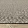 Oriental Weavers Caicos Area Rug CA01N Casual Grey Solid 9'10" X 12'10" Rectangle view 4
