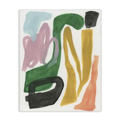 Stupell Industries 'Bright Contemporary Shapes'| Canvas Art