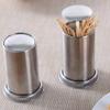 Stainless Steel Retractable Automatic Toothpick Dispenser Holder Push Container For Home Hotel Restaurant view 3