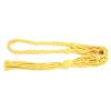 aqxreight Bottle Holder Bohemian Hand Knitting Cotton Rope Bottles Storage Hanging BagBeige Bohemian Bottle HolderBottle Tote BagBottle Storage BagWine Bottle (Yellow) view 1
