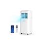 ROVSUN WiFi Enabled Smart 9000 BTU Portable Air Conditioner with Remote & APP Control, 3-in-1 Cooler, Dehumidifier & Fan, Powerful Room Mobile AC Unit with Rolling Wheels & Easy Installation Kit view 1