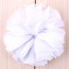 10Pcs 6.5cm 15colors Fluffy Ballerina Chiffon Flower for Hair Accessories Artificial Fabric Flowers for Headbands (10Pcs Purple) view 2