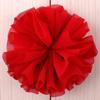 10Pcs 6.5cm 15colors Fluffy Ballerina Chiffon Flower for Hair Accessories Artificial Fabric Flowers for Headbands (10Pcs Purple) view 3