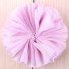 10Pcs 6.5cm 15colors Fluffy Ballerina Chiffon Flower for Hair Accessories Artificial Fabric Flowers for Headbands (10Pcs Purple) view 4
