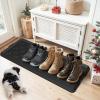 Azadx Heavy Duty Boot Trays Natural Rubber Shoe Mat Tray for Entryway view 1