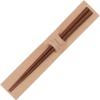 PINGTO H-06880 Meiki Octagonal Chopsticks Adult Long Dishwasher Safe Walnut 9.1 inches (23 cm), Made in Japan view 2