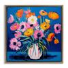 Stupell Industries 'Bright Poppies Bouquet'| Floating Frame Canvas Art view 1