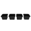 Eujgoov Furniture Risers Heavy Duty Rubber 4 Pack Stable Support view 1
