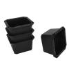 Eujgoov Furniture Risers Heavy Duty Rubber 4 Pack Stable Support view 2