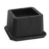 Eujgoov Furniture Risers Heavy Duty Rubber 4 Pack Stable Support view 4