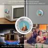 60 Minute Visual Kitchen Timer White Lighthouse Image Print Chef Cooking Timer Clock with Loud Alarm No Batteries Required-Manual Countdown Timer Exquisite Stainless Steel Body Countdown Reminder Magn view 4