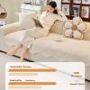 1-Piece Sofa Cushion Covers 1 2 3 4 Seater Warm Velvet Sofa Slipcover Non Slip Sofa Covers Couch Covers for Corner L Shape Furniture Cover view 4