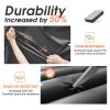 Air Mattress Queen with Built in Pump,18'' Inflatable Mattress 2 Mins Self-Inflation/Deflation,Thicker Blow up Mattress Leak-Proof,Flocked Top Air Bed with Storage Bag for Home, Camping & Guests view 3