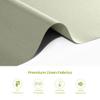 MoDanCeQ Blackout Roller Shades for Windows - Cordless Linen Roller Blinds, Thermal Insulated Fabric UV Protection, Window Shades for Home, Office, Bedroom, Door, Beige, 27" W x 56" H view 3