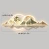 3D Wall Art Decoration - LED, Large Wall Hanging Sculpture Painting Lighted Wall Art,Traditional Chinese Welcoming Wall Hanging Painting Home Decor(C,39.4 * 13.8IN) view 2