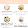 50 PCS Handmade Natural Wood Cylinder Shaped Candle Holders Perfect for Weddings, Bridal Showers, Memorials & Gifts, Thank You Gifts (60) view 3