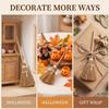 5 Pcs Witch Broomstick Set - Miniature Broom Props, Fairy Decoration, Cinnamon Broom, with White Ropes Halloween Straw Craft Decoration Witches Accessory for Costume Cosplay Party view 2