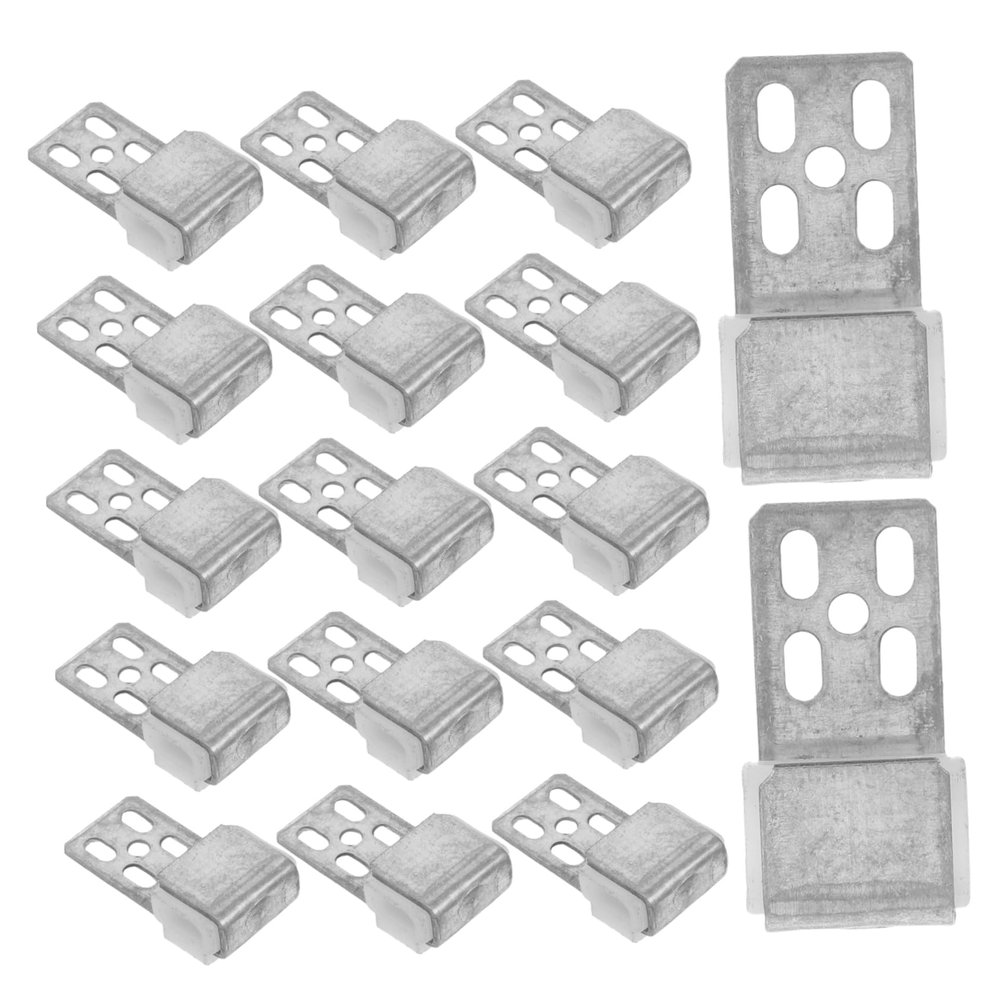 AUTSUPPL 50pcs Sofa Spring Repair Clips Thick Galvanized Connectors for Upholstery Furniture Connectors for Sofa Chair Bed