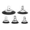 1PCS ZP3E-Y32/40/50/63/100/125UMN Heavy Duty Flat Industrial Round NBR Rubber Vacuum Suction Cup Air Sucker(ZP3E-Y50UMN-AL14) view 1