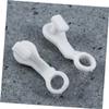50 Pcs S Shape Plastic Curtain Hooks for Rail Track Slides view 2