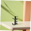 SWOOMEY 4pcs Garland Stocking Hangers for Mantle Heavy Duty Hooks Easy Install Dual Function Decor view 4