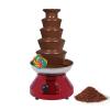 5 Tiers Chocolate Fountain Machine 7lb Commercial Hot Chocolate Fondue Tower 110V Electric Nacho Cheese Fountain for Party, Gathering, Wedding to Melting, Heating and Dipping Chocolate, 24" Tall view 1