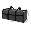 Portable Firewood Carrier Bag 600D Oxford Cloth Large Fire Wood Bag Heavy Duty Firewood Holder with Handles for Home Heating Camping Barbecue (D) view 2